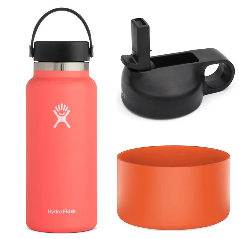 HydroFlask Water Bottle Wide Mouth 2.0 Straw Lid with Boot compatible And Flex Cap New Insulated Sport Water Bottles
HydroFlask Water Bottle Wide Mouth 2.0 Straw Lid with Boot compatible And Flex Cap New Insulated Sport Water Bottles
