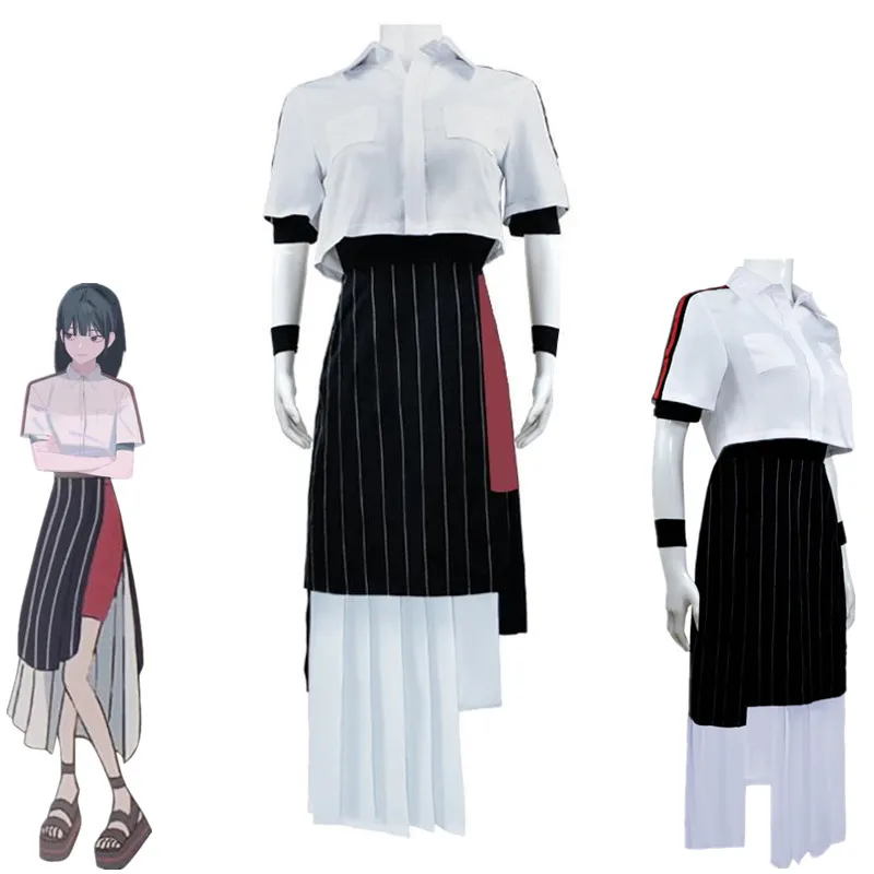 Anime Time Agent Qiao Ling Cosplay Costume Top Skirt Blouse Fashion Outfit Halloween Women Uniform Full Set
Anime Time Agent Qiao Ling Cosplay Costume Top Skirt Blouse Fashion Outfit Halloween Women Uniform Full Set