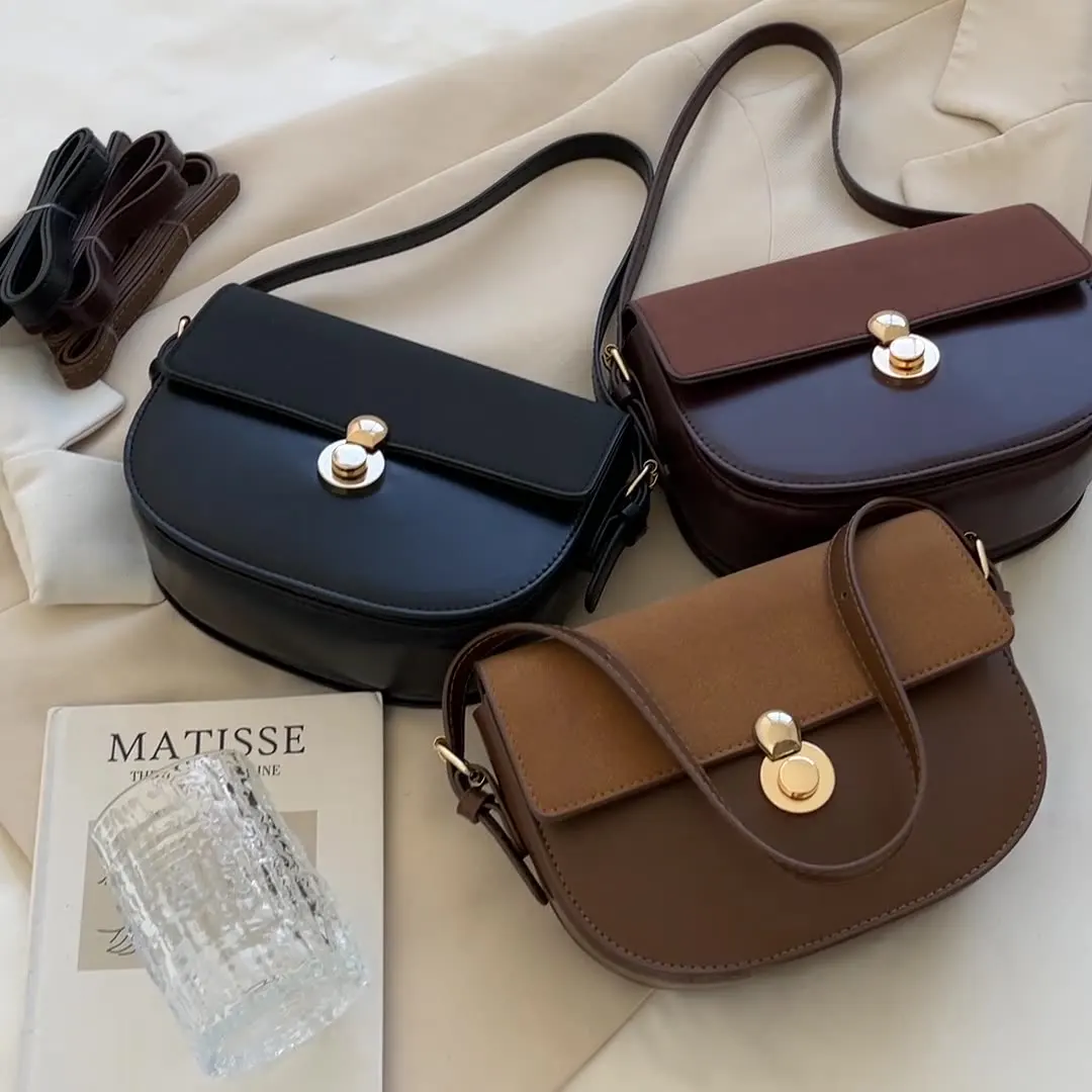 Restoring Ancient Ways Stitching Packages Saddle Bag Singel-shoulder Corssbody PU Purses Satchels Handbags for Women 20202
Restoring Ancient Ways Stitching Packages Saddle Bag Singel-shoulder Corssbody PU Purses Satchels Handbags for Women 20202