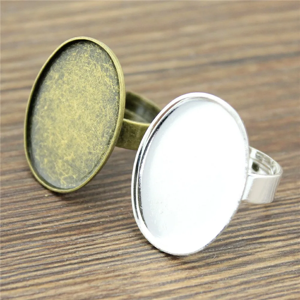 5pcs Fit 18x25mm Oval Glass Cabochon Copper Material Adjustable High Quality Ring Settings Base DIY
5pcs Fit 18x25mm Oval Glass Cabochon Copper Material Adjustable High Quality Ring Settings Base DIY