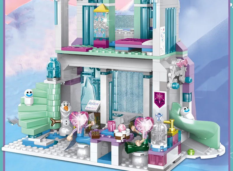 Magical Ice Castle Set Girls Building Blocks Bricks Toys Girl Friend Compatible 41148
Magical Ice Castle Set Girls Building Blocks Bricks Toys Girl Friend Compatible 41148