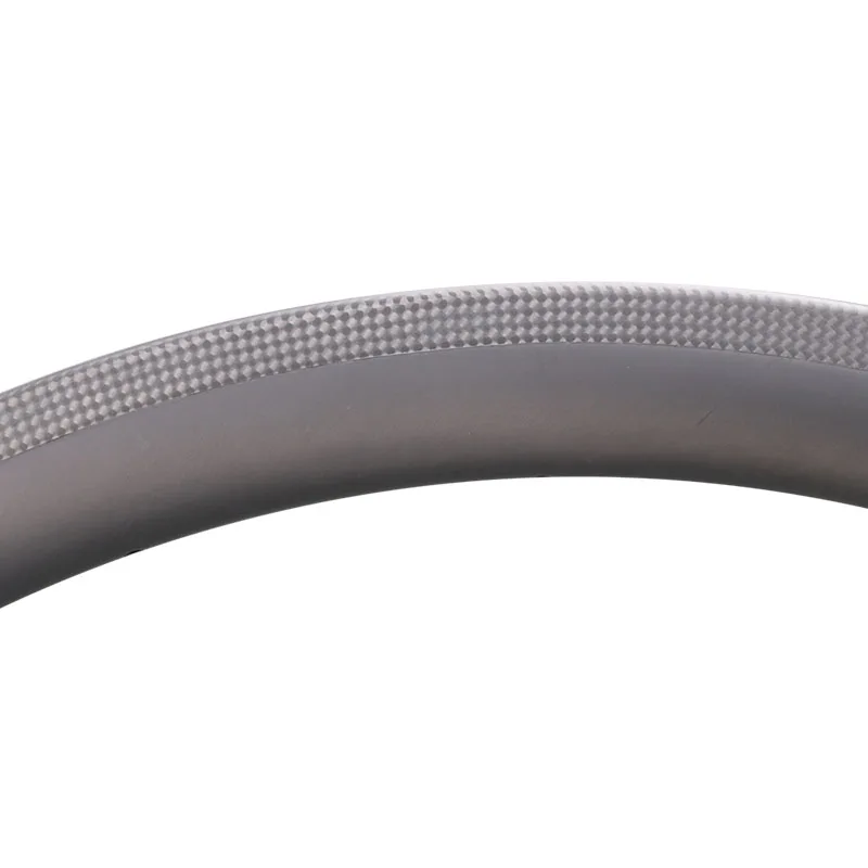 Passed UCI Test T700 Carbon Road Rim Tubeless 40mm depth 25 width with 3K Braking Surface
Passed UCI Test T700 Carbon Road Rim Tubeless 40mm depth 25 width with 3K Braking Surface