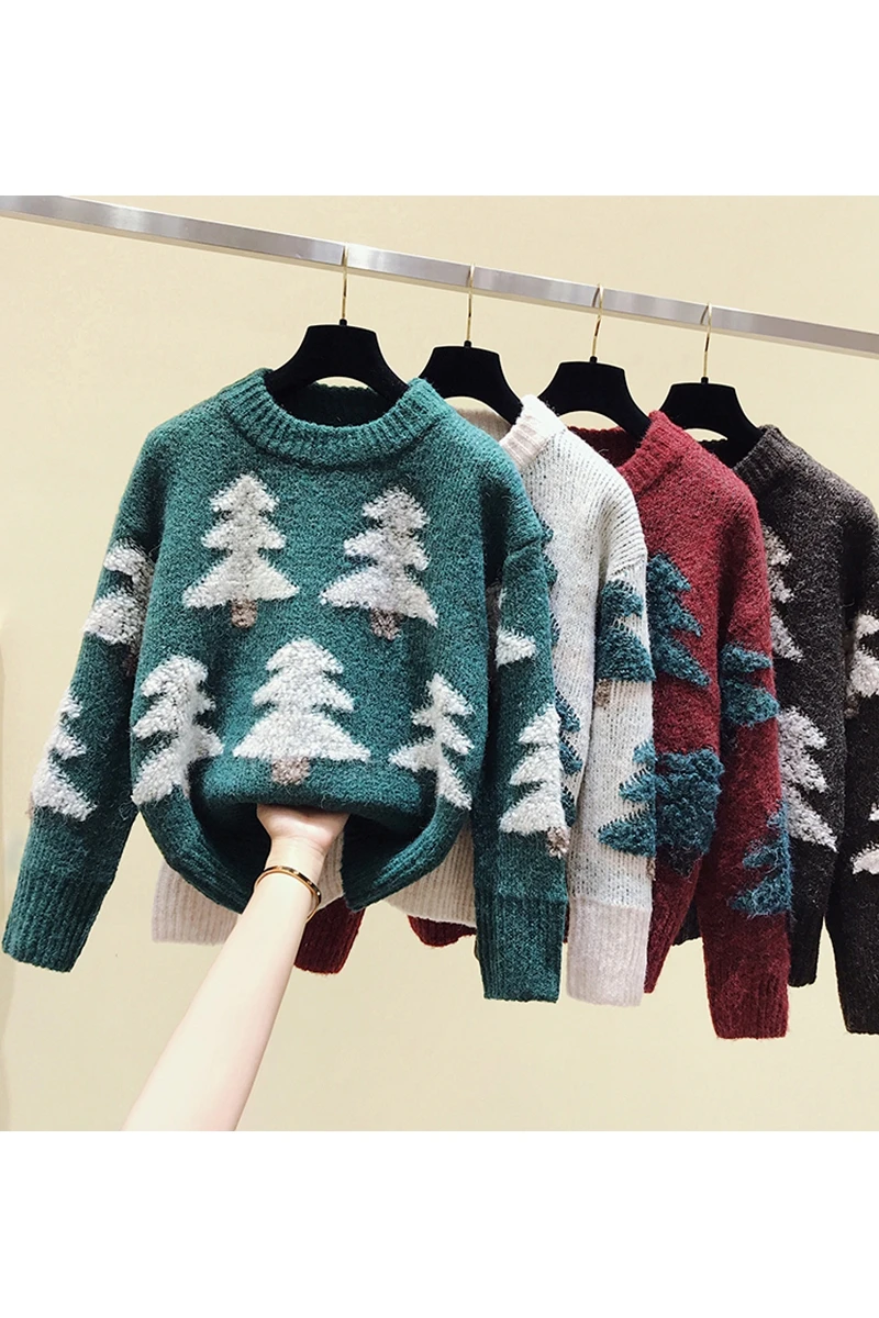 sweater restoring ancient ways is the Christmas tree on female outside knitwear sets loose round collar outer wear coat
sweater restoring ancient ways is the Christmas tree on female outside knitwear sets loose round collar outer wear coat