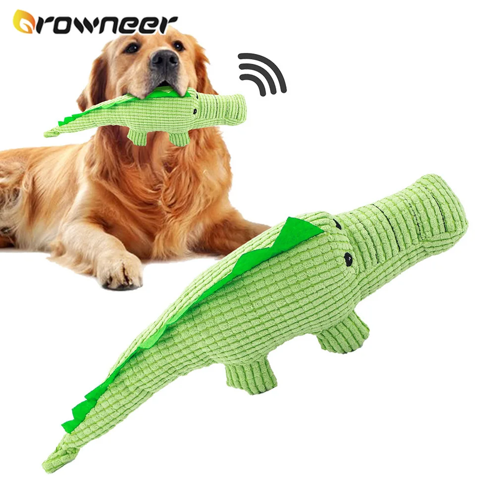 Pet Dog Chew Toy Plush Crocodile Shape Green Color Squeaky Toys For Medium Large Dogs Outdoor Interactive Training Dog Supplies
Pet Dog Chew Toy Plush Crocodile Shape Green Color Squeaky Toys For Medium Large Dogs Outdoor Interactive Training Dog Supplies