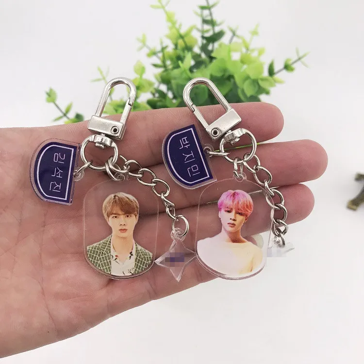 Оптовая продажа, прозрачный акриловый брелок Kpop Bangtan Boys на 6 юбилей, аксессуары для ключей, милый брелок с подвеской
Оптовая продажа, прозрачный акриловый брелок Kpop Bangtan Boys на 6 юбилей, аксессуары для ключей, милый брелок с подвеской