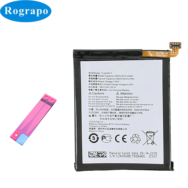 Оригинальный сменный аккумулятор для телефона TLP024C1 TLP024CJ Alcatel One touch A3 Shine Lite 5080U 5080X