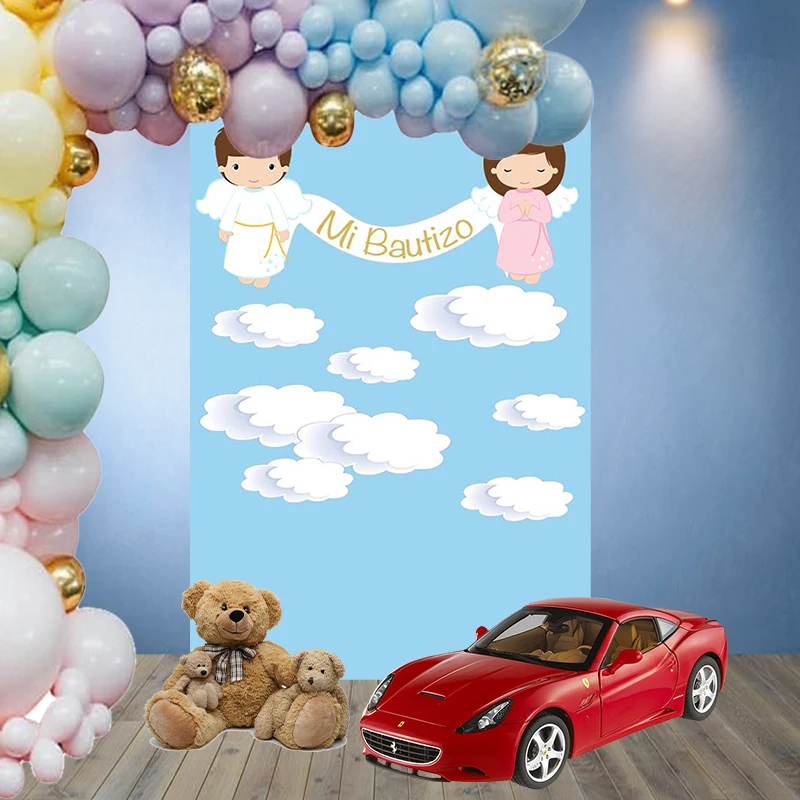 Blue Angel Mi Bautizo Backdrops Clouds Baptism Holy Communion Photography Backgrounds For Photo Studio Custom
Blue Angel Mi Bautizo Backdrops Clouds Baptism Holy Communion Photography Backgrounds For Photo Studio Custom