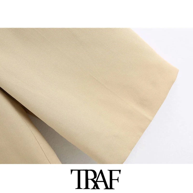 TRAF Women Chic Fashion Office Wear Side Pockets Straight Shorts Vintage High Waist Zipper Female Short Pans Mujer
TRAF Women Chic Fashion Office Wear Side Pockets Straight Shorts Vintage High Waist Zipper Female Short Pans Mujer