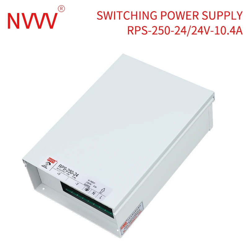 Rainproof NVVV Switching Power Supply RPS 250w DC 12v 24v LED lamp outdoor Transformer
Rainproof NVVV Switching Power Supply RPS 250w DC 12v 24v LED lamp outdoor Transformer