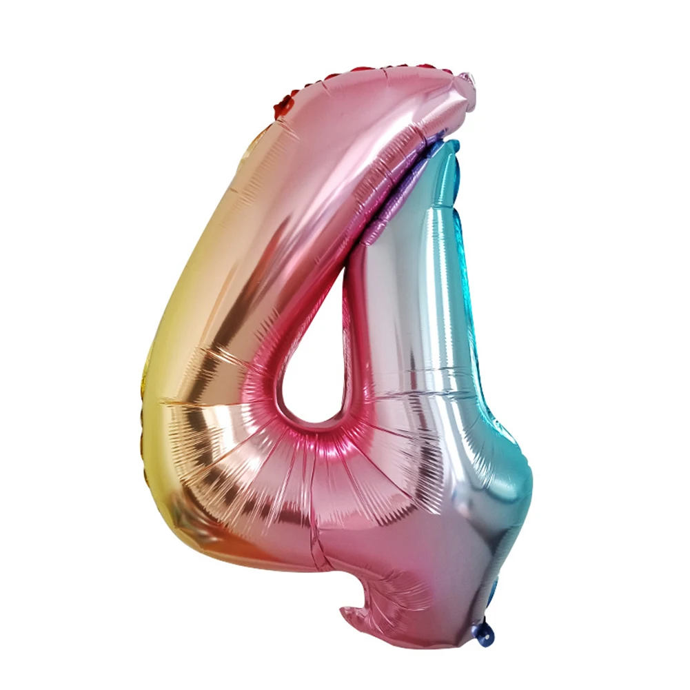 32inch Iridescent Rainbow Color Number Foil Balloons Birthday Wedding Party Decoration Digital Balloon Number Air Ballon Globos
32inch Iridescent Rainbow Color Number Foil Balloons Birthday Wedding Party Decoration Digital Balloon Number Air Ballon Globos
