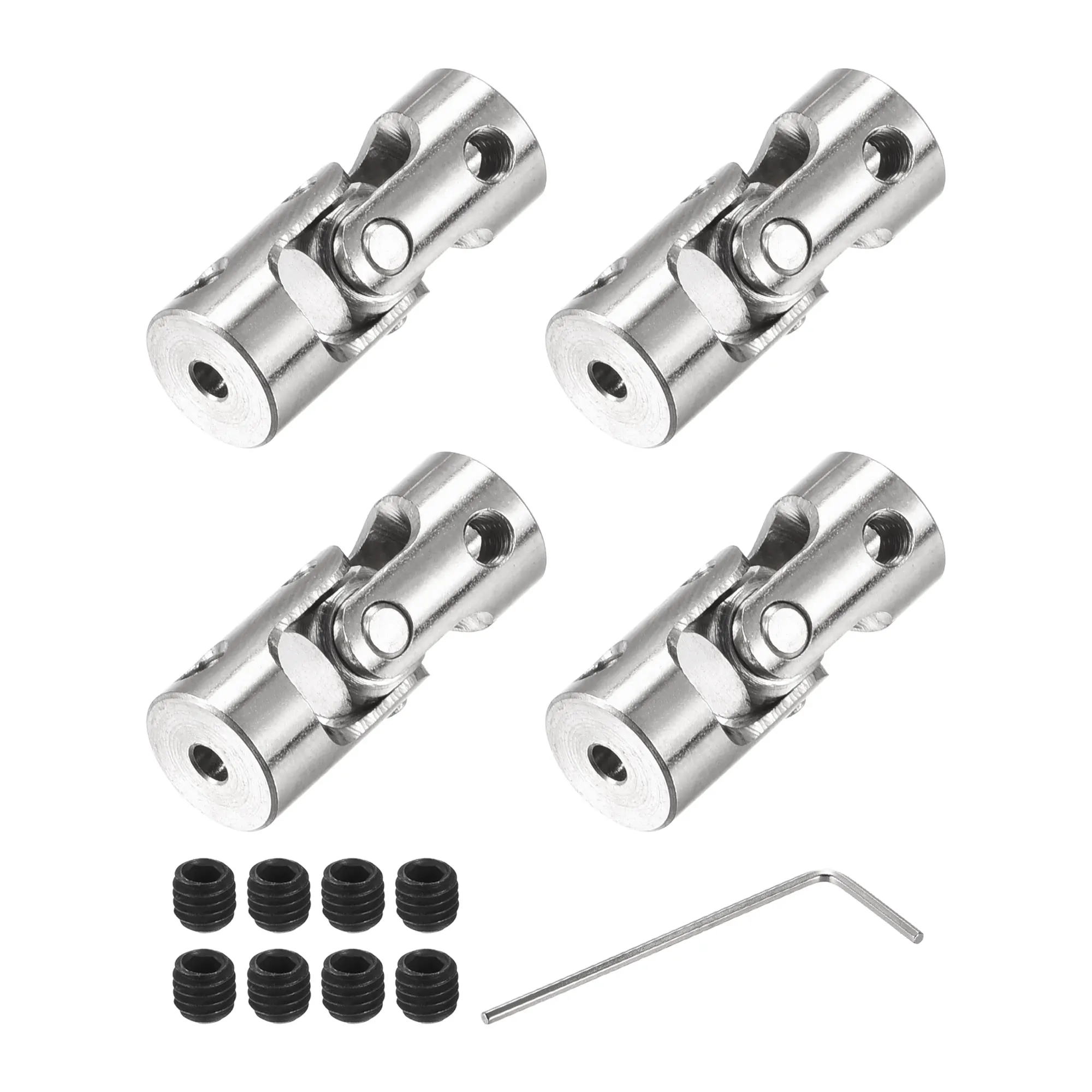 Uxcell 2.3mm to 4mm Inner Dia Rotatable Universal Joint Shaft Coupling L23 x D9 with Screws and Wrench for RC Model 4 Pcs
Uxcell 2.3mm to 4mm Inner Dia Rotatable Universal Joint Shaft Coupling L23 x D9 with Screws and Wrench for RC Model 4 Pcs