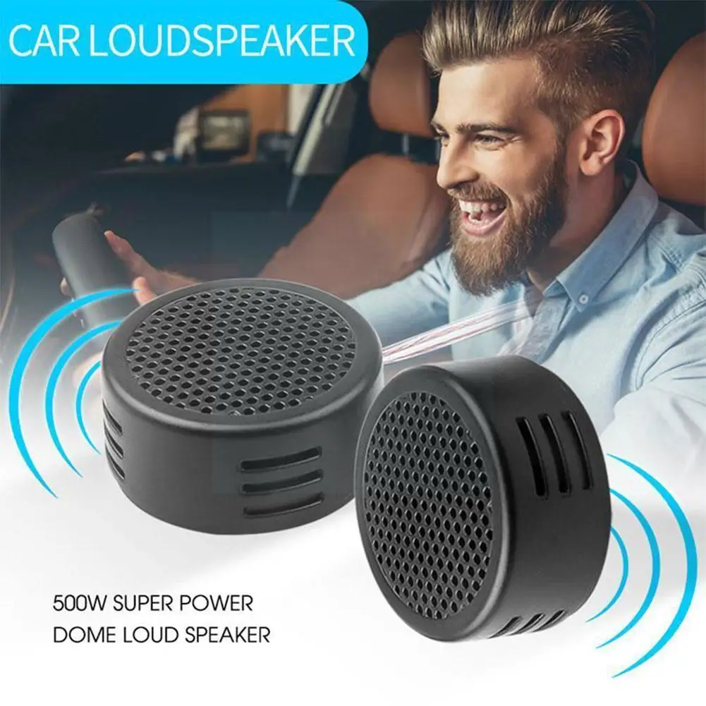 1pair Universal Mini Dome Tweeter Loudspeaker 500W Loud Speaker Audio Sound High For Car Power Super Efficiency A2C5
1pair Universal Mini Dome Tweeter Loudspeaker 500W Loud Speaker Audio Sound High For Car Power Super Efficiency A2C5