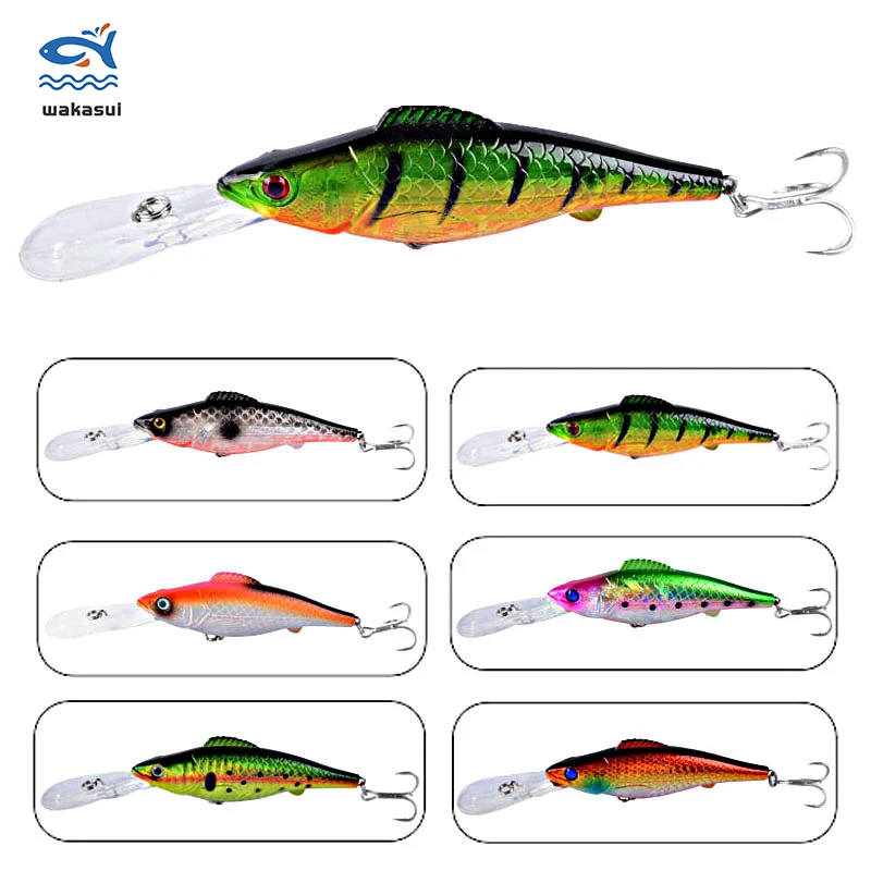 12.6CM/14.76G Lure Bait lengthened Thickened Fishing Lure Artificial Bait Hard Swimbait Mini Crankbaits Fishing Tackle Lures
12.6CM/14.76G Lure Bait lengthened Thickened Fishing Lure Artificial Bait Hard Swimbait Mini Crankbaits Fishing Tackle Lures