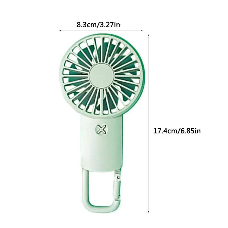 3 Colors Handheld Carabiner Pattern Fan USB Rechargeable Mini Cooling Fan 3 Speed Adjustable Air Cooler for Home Office
3 Colors Handheld Carabiner Pattern Fan USB Rechargeable Mini Cooling Fan 3 Speed Adjustable Air Cooler for Home Office