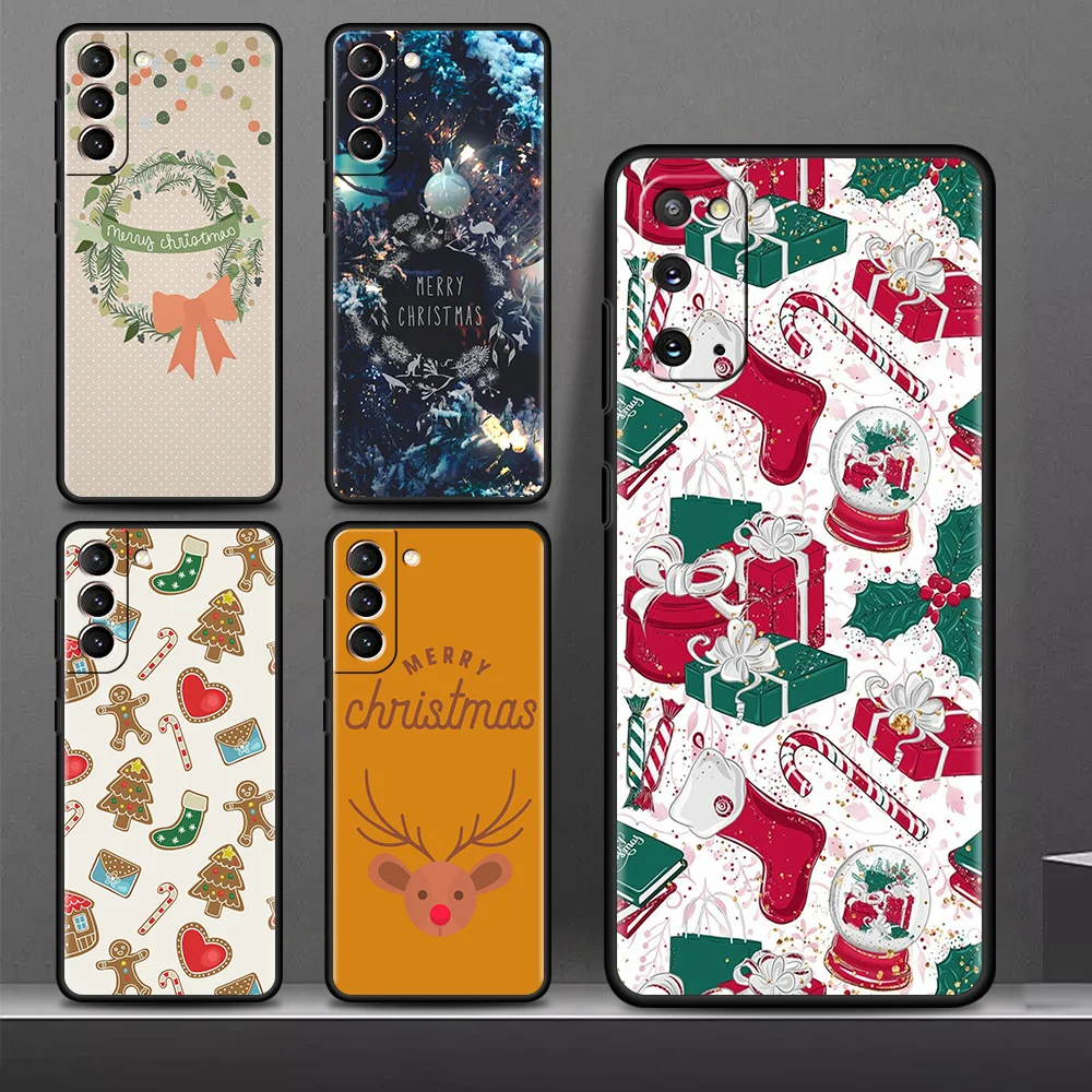 Merry Christmas Case For Samsung Galaxy S21 Ultra S20 FE S10 Lite S9 Plus S8 S10e S7 A51 A12 Soft Shell Mobile Phone Cover Funda
Merry Christmas Case For Samsung Galaxy S21 Ultra S20 FE S10 Lite S9 Plus S8 S10e S7 A51 A12 Soft Shell Mobile Phone Cover Funda