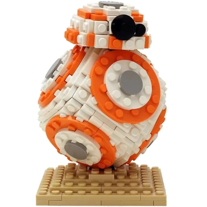 MOC Star Plan Series Bb8 Robot fighters Building Blocks Bricks Creative Movie Figure Model Kids DIY Toys Xmas Gifts
MOC Star Plan Series Bb8 Robot fighters Building Blocks Bricks Creative Movie Figure Model Kids DIY Toys Xmas Gifts