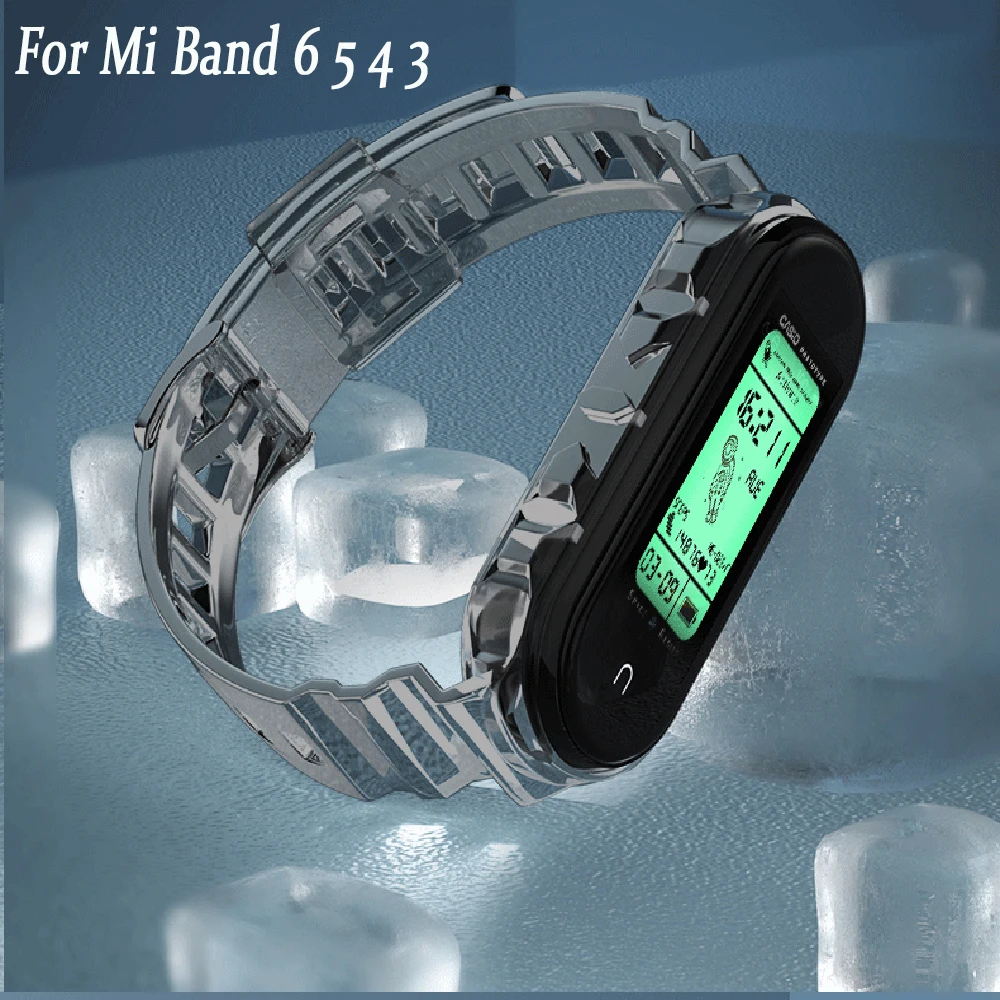 For Xiaomi Mi Band 6 5 4 3 Strap Clear Silicone Replacement Bracelet Pink Green Color Wristband Xiomi Mi6 Miband band6 Straps
For Xiaomi Mi Band 6 5 4 3 Strap Clear Silicone Replacement Bracelet Pink Green Color Wristband Xiomi Mi6 Miband band6 Straps