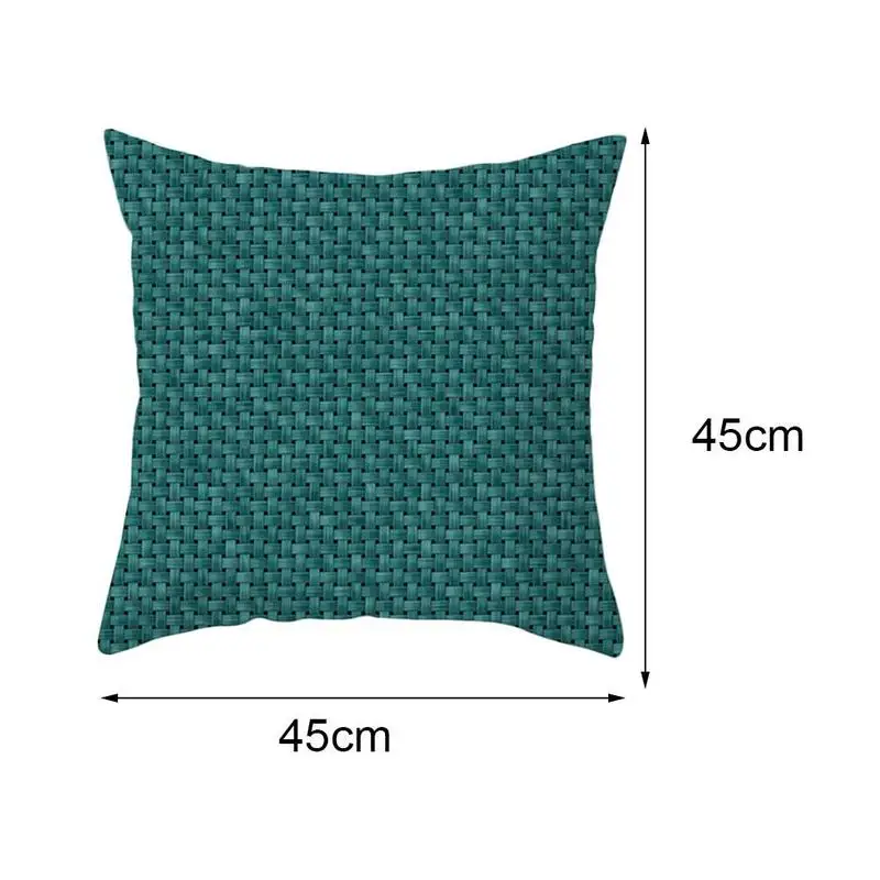 45*45cm Teal Blue Pillowcase Ins Style Geometric Cushion Case Home Decorative Pillow Cover Sofa Car Cushion Cover Decor
45*45cm Teal Blue Pillowcase Ins Style Geometric Cushion Case Home Decorative Pillow Cover Sofa Car Cushion Cover Decor