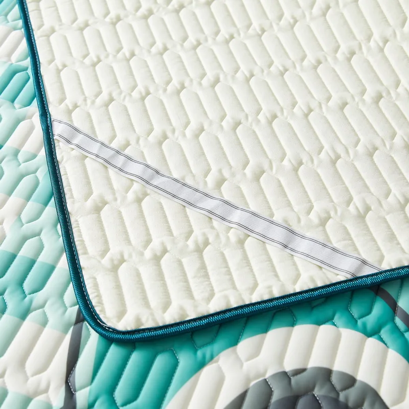 Cartoon Summer Sleeping Mat Cool Children Ice Silk Latex Bed Mat Quilting Bed Mattress Protection Pad Pillowcase Elastic Straps 
Cartoon Summer Sleeping Mat Cool Children Ice Silk Latex Bed Mat Quilting Bed Mattress Protection Pad Pillowcase Elastic Straps