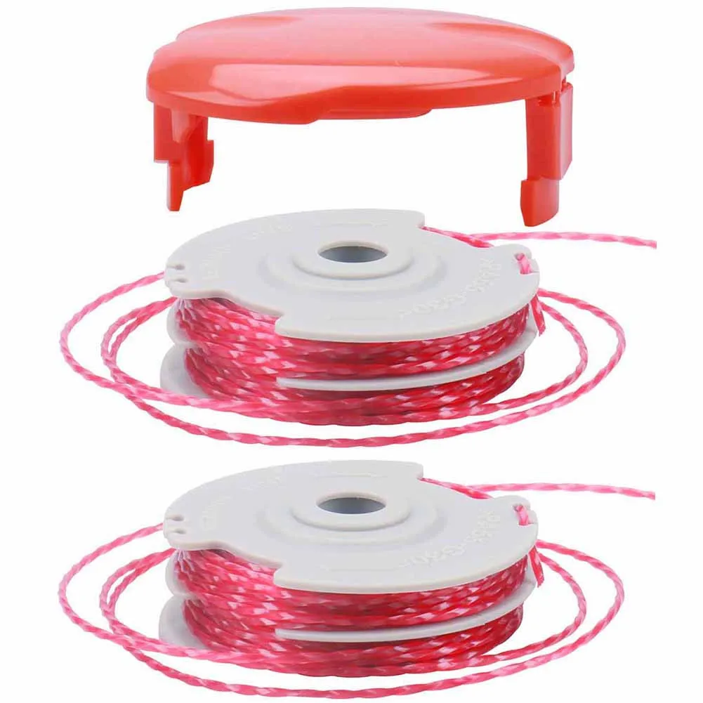 2pcs Double Autofeed Spool & Line & Spool Cap Cover ABS For Flymo Strimmer Trimmers Garden Tools Part
2pcs Double Autofeed Spool & Line & Spool Cap Cover ABS For Flymo Strimmer Trimmers Garden Tools Part