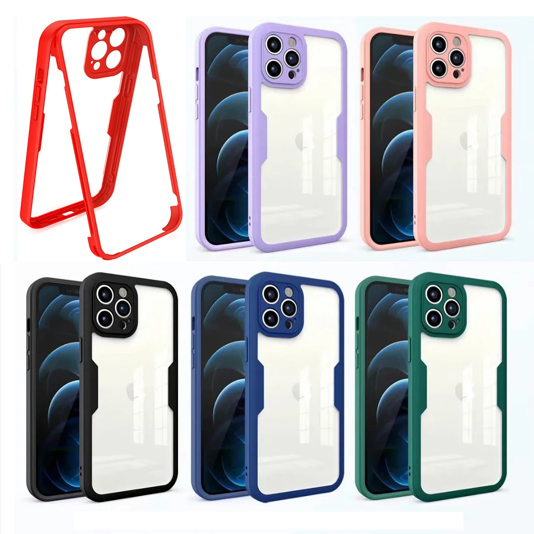 360 Full Body Cover Protection Case For iphone 13 Pro Max 12 Mini 11 XR Xs X 7 8 SE2 With Built-In Soft Clear Screen Protector
360 Full Body Cover Protection Case For iphone 13 Pro Max 12 Mini 11 XR Xs X 7 8 SE2 With Built-In Soft Clear Screen Protector