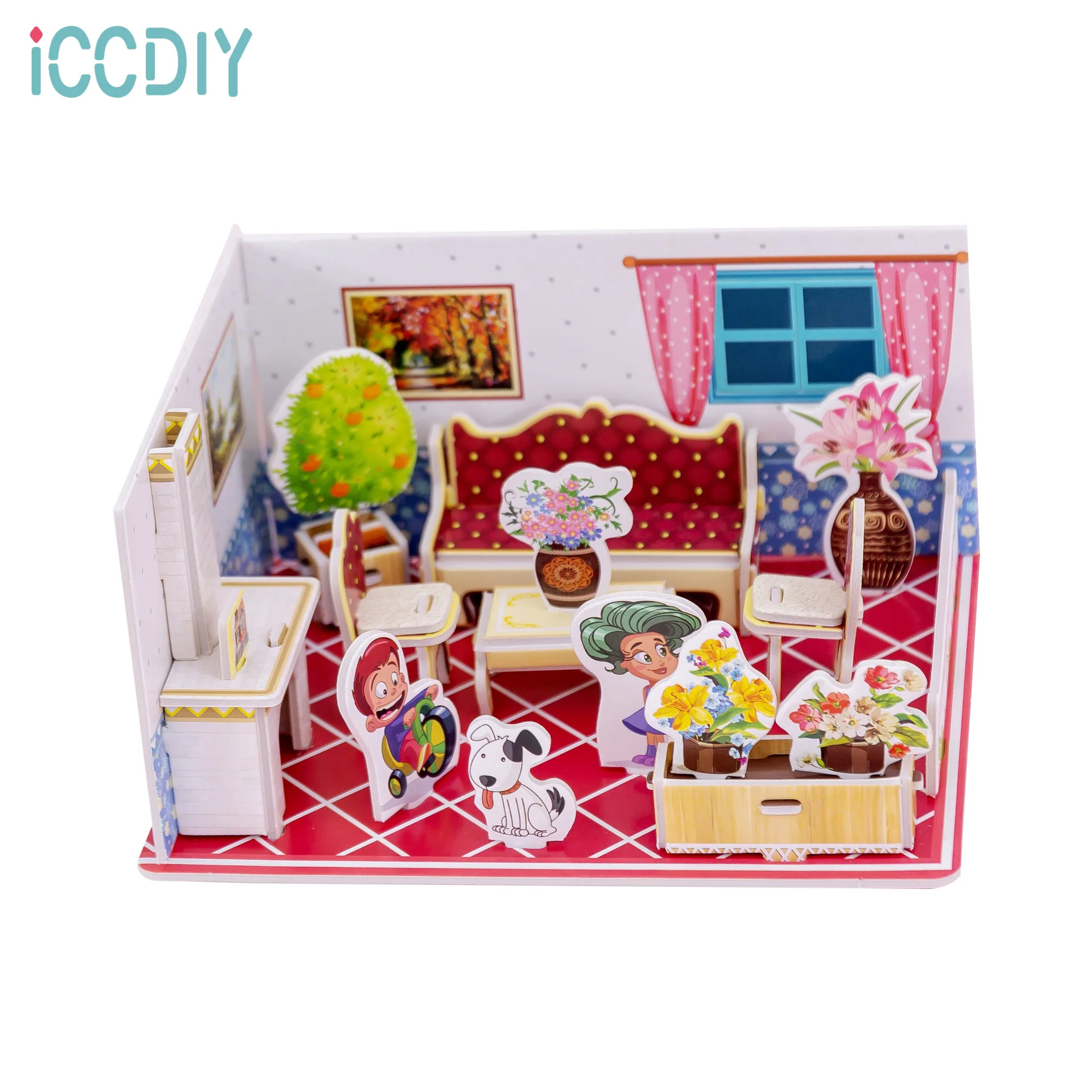 3D Puzzle Early Education Assembled Toy DIY Handmade House Car Airplane Model Children's Gift
3D Puzzle Early Education Assembled Toy DIY Handmade House Car Airplane Model Children's Gift