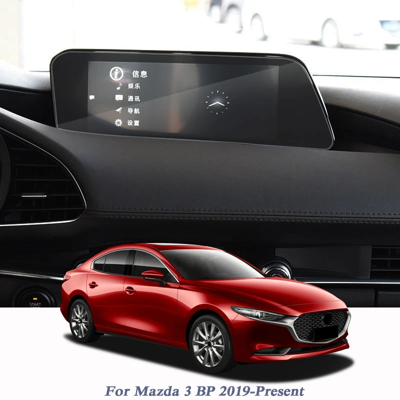 Для Mazda 3 BP 2019-настоящее GPS навигационный экран Стеклянная защитная пленка приборная панель дисплей пленка внутренние аксессуары наклейки
Для Mazda 3 BP 2019-настоящее GPS навигационный экран Стеклянная защитная пленка приборная панель дисплей пленка внутренние аксессуары наклейки