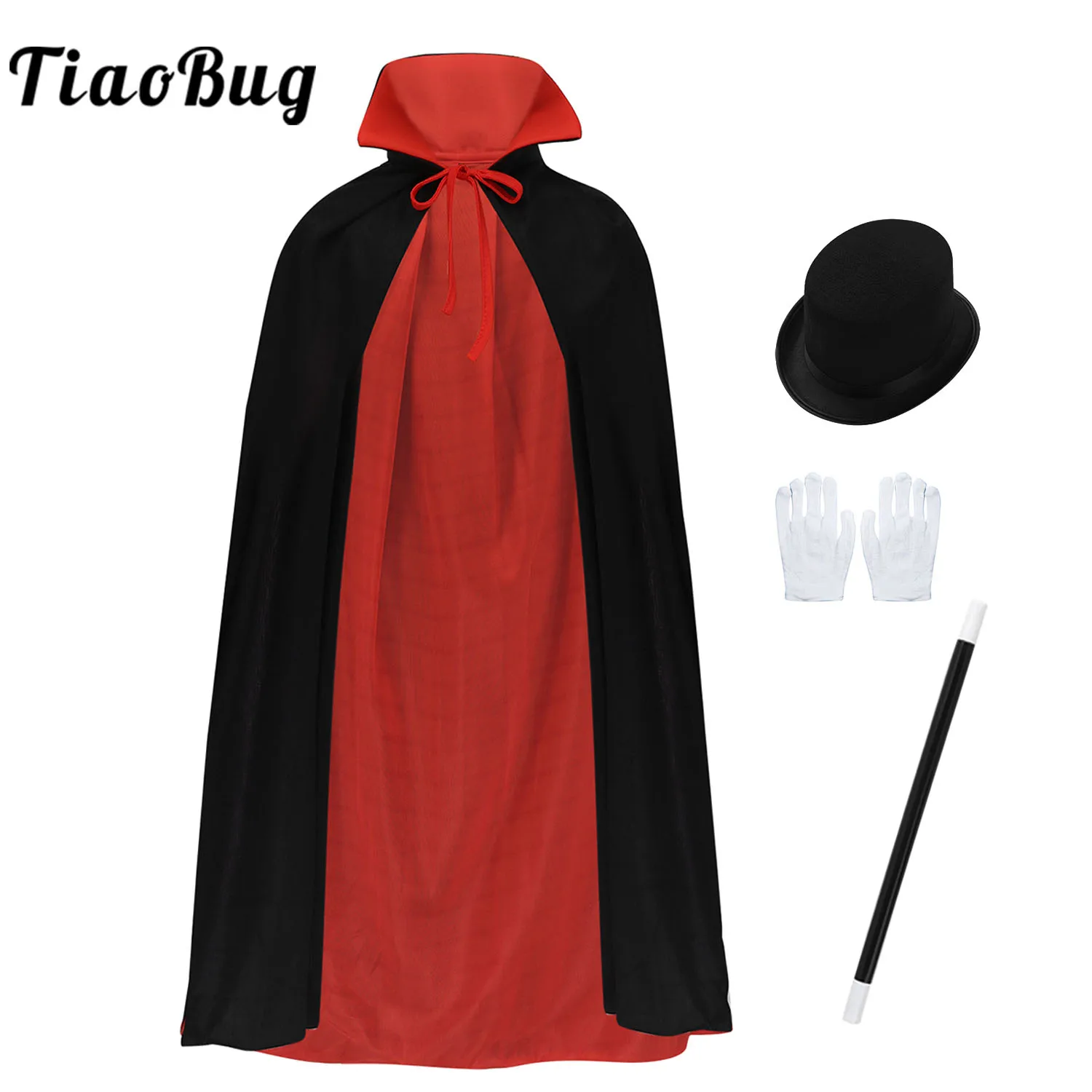 Magician Costume Set Boys Girls Magician Cosplay Costumes Cape Hat Wand Magic Gloves Halloween Performance Outfits Set
Magician Costume Set Boys Girls Magician Cosplay Costumes Cape Hat Wand Magic Gloves Halloween Performance Outfits Set