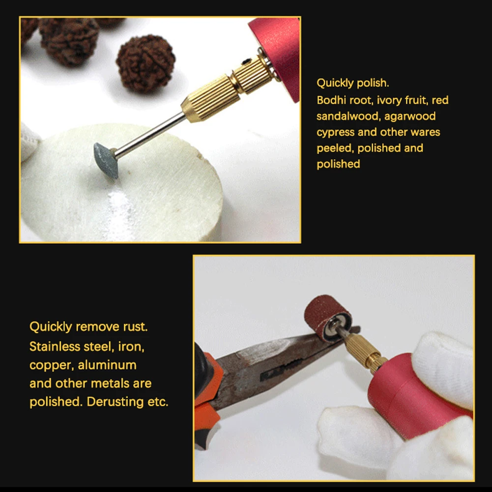 USB Multi-fonction Household Manual DIY Electric Drill Pearl Bodhi Punching Tool 0.8~1.2mm Clamping Ranges Utility Drill Tool
USB Multi-fonction Household Manual DIY Electric Drill Pearl Bodhi Punching Tool 0.8~1.2mm Clamping Ranges Utility Drill Tool