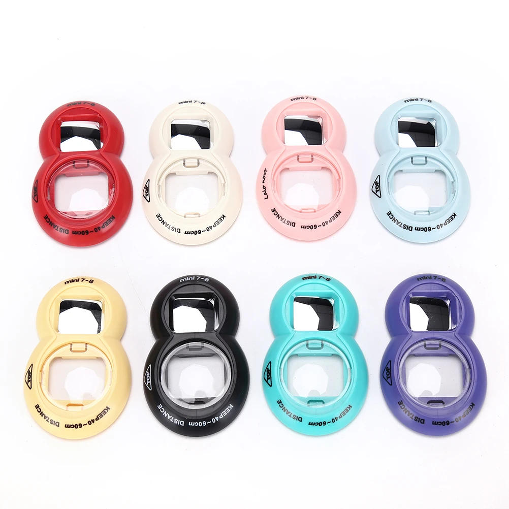 8 Colors Close-up Lens With Selfie Mirror for Fujifilm Instax For FUJI Instant Camera Mini 8 9 7s Photo Camera
8 Colors Close-up Lens With Selfie Mirror for Fujifilm Instax For FUJI Instant Camera Mini 8 9 7s Photo Camera