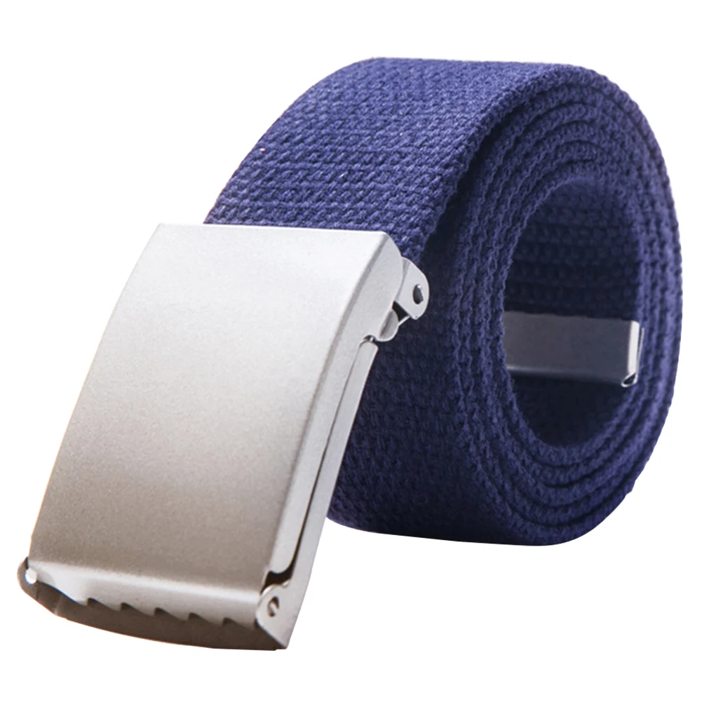 110CM Unisex Waistband Canvas Belt Buckle For Men And Women Cummerbunds Student
110CM Unisex Waistband Canvas Belt Buckle For Men And Women Cummerbunds Student