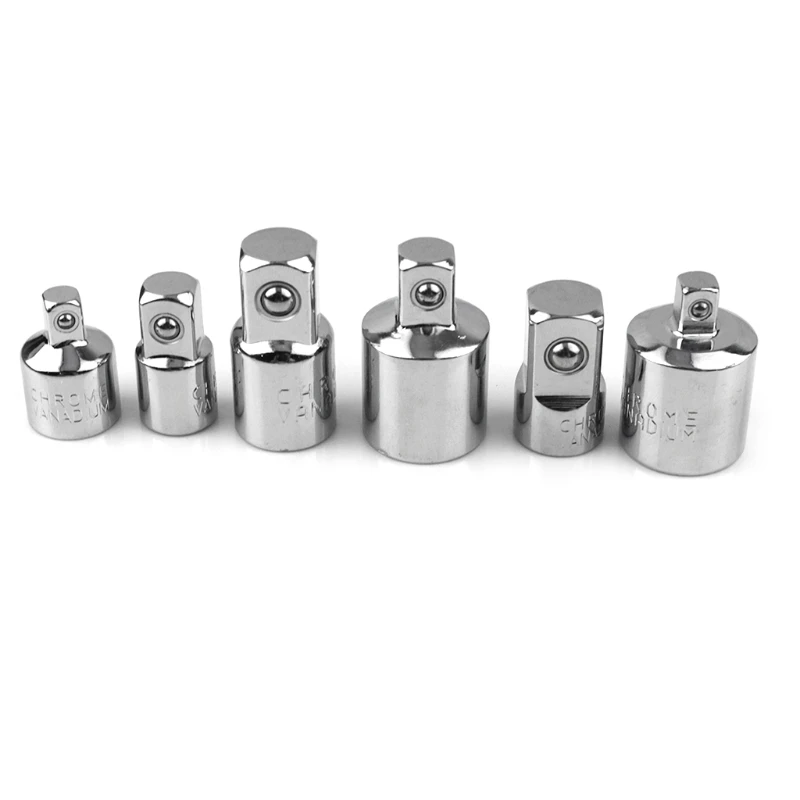 6 Pieces Ratchet Wrench Socket Converter Head Sleeve Adapter 1/2" 3/8" 1/4" 16FA
6 Pieces Ratchet Wrench Socket Converter Head Sleeve Adapter 1/2" 3/8" 1/4" 16FA