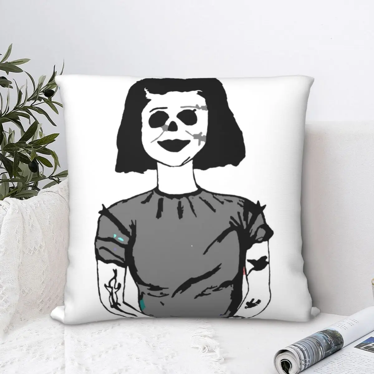 Tattooed Girl Square Pillowcase Cushion Cover cute Zip Home Decorative Pillow Case for Bed Simple 45*45cm
Tattooed Girl Square Pillowcase Cushion Cover cute Zip Home Decorative Pillow Case for Bed Simple 45*45cm