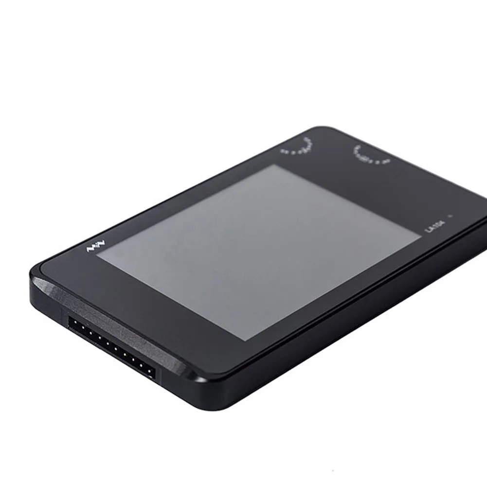 LA104 4 Channels Black Professional Electric Aluminum Sampling Rate Large Screen Portable Logic Analyzer Digital Display USB
LA104 4 Channels Black Professional Electric Aluminum Sampling Rate Large Screen Portable Logic Analyzer Digital Display USB