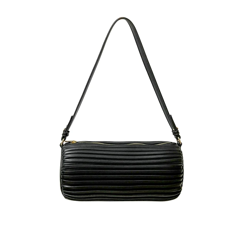 2022 New Pleated Women‘s Bag Zipper Ladies Handbags PU Leather Women Small Shoulder Bag Whole Sale
2022 New Pleated Women‘s Bag Zipper Ladies Handbags PU Leather Women Small Shoulder Bag Whole Sale