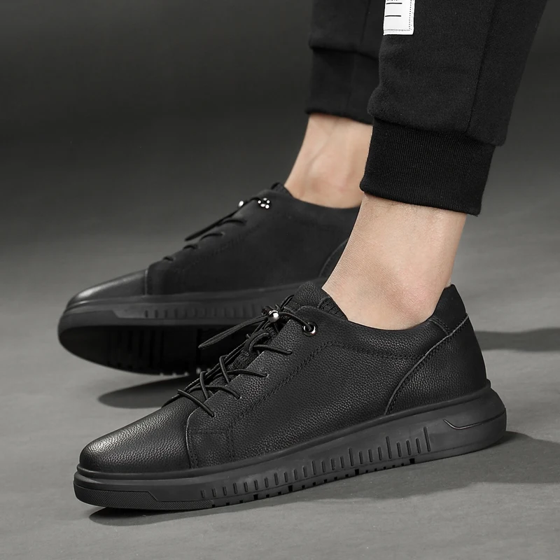Men Brand genuine Leather Fashion Sneakers Men Casual Shoes lace up Footwear Flat Male Walking Shoes outdoor Man Designer Shoes
Men Brand genuine Leather Fashion Sneakers Men Casual Shoes lace up Footwear Flat Male Walking Shoes outdoor Man Designer Shoes
