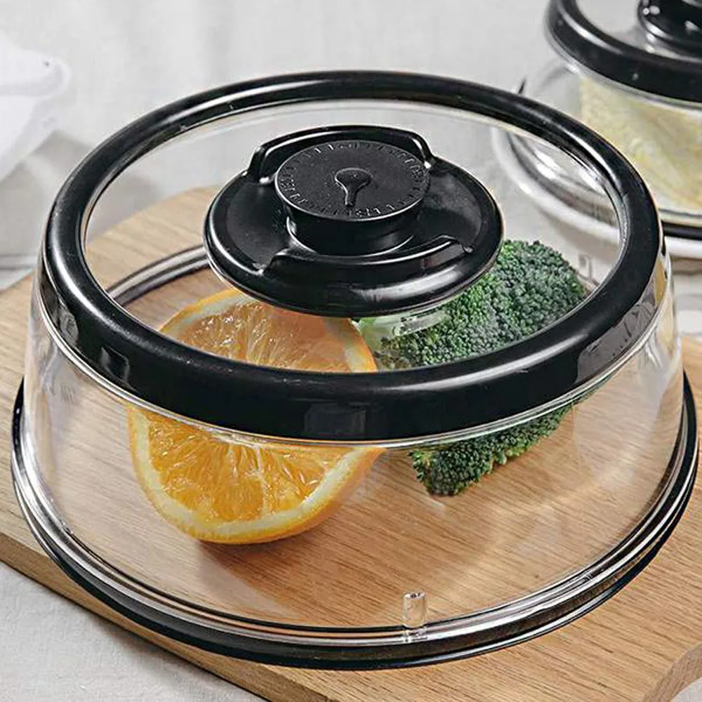 Food Sealer Cover Kitchen Instant Vacuum Food Sealer Fresh Cover Refrigerator Dish Covers Lid Topper Dome Kitchen Tool#4s
Food Sealer Cover Kitchen Instant Vacuum Food Sealer Fresh Cover Refrigerator Dish Covers Lid Topper Dome Kitchen Tool#4s