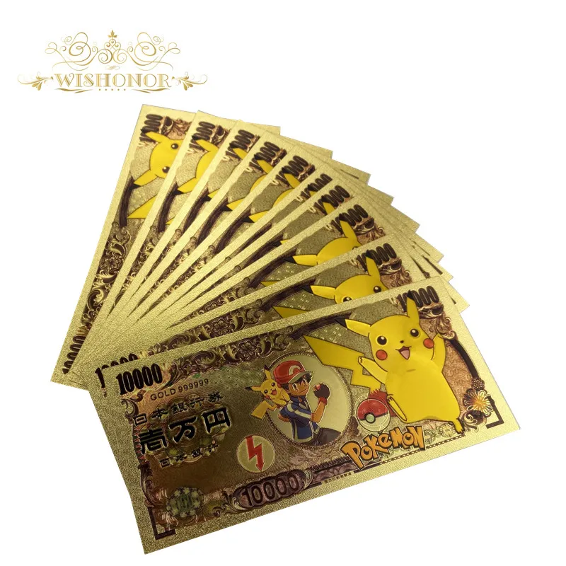 Hot Selling For Japan Anime Gold Banknote in 24k Gold Plated For Fans Christmas Gift
Hot Selling For Japan Anime Gold Banknote in 24k Gold Plated For Fans Christmas Gift