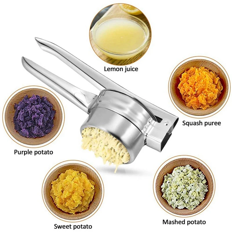 Stainless Steel Potato Ricer Masher with 3 Interchangeable Discs with Cupcake Boxes 50 Pcs Individual Cupcake Containers
Stainless Steel Potato Ricer Masher with 3 Interchangeable Discs with Cupcake Boxes 50 Pcs Individual Cupcake Containers