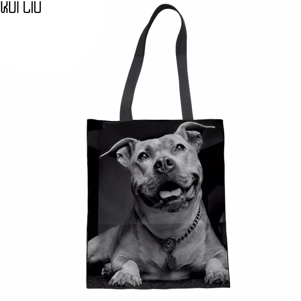 Kui Liu Shoulder Bag Women Handbags Pit Bulldog Printing Shopping Tote Bolsa for Teenager Girls Book Bag Soft Beach Tote Bag
Kui Liu Shoulder Bag Women Handbags Pit Bulldog Printing Shopping Tote Bolsa for Teenager Girls Book Bag Soft Beach Tote Bag