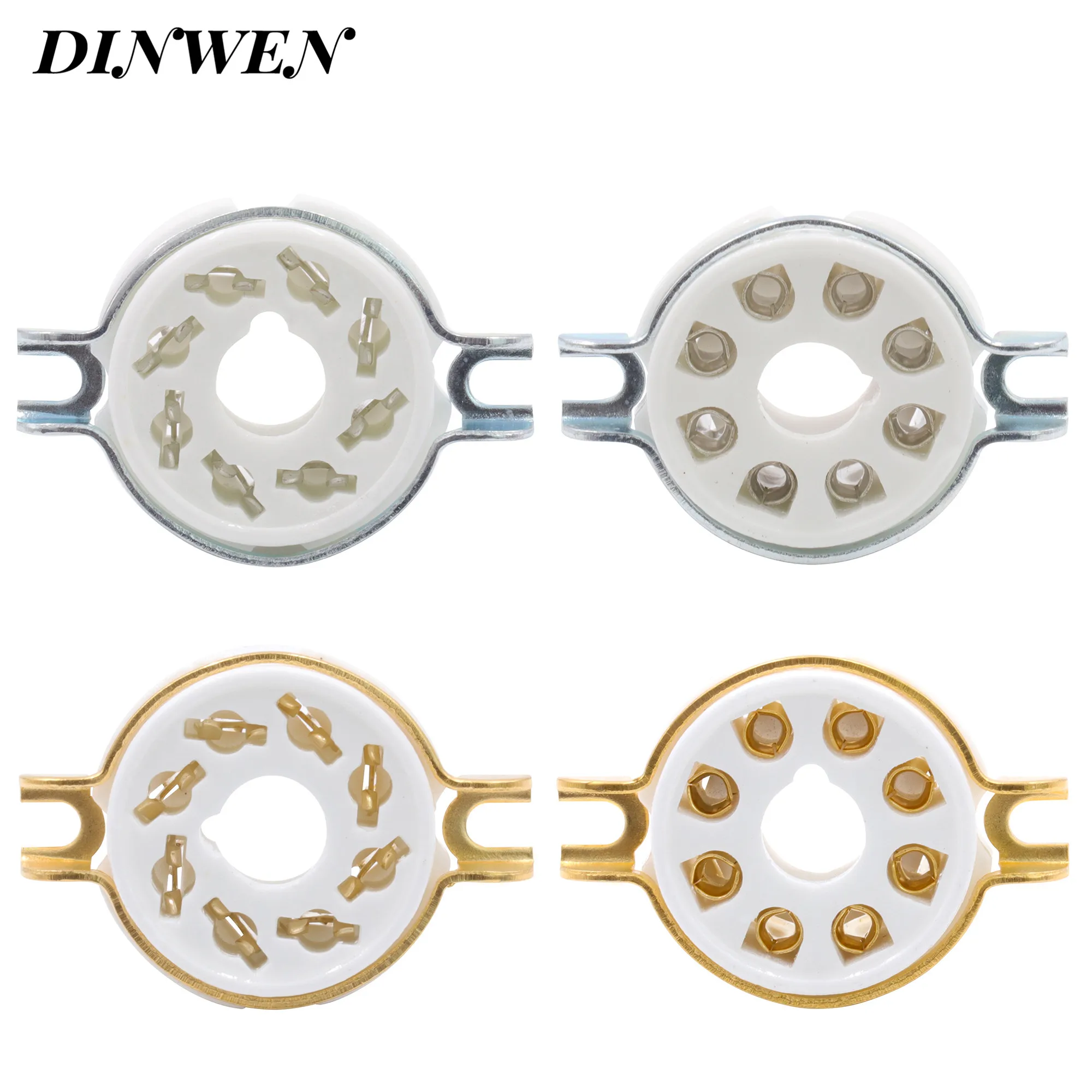 10PCS Chassis Mount 8 Pin K8A Octal Ceramic Tube Sockets for KT88 KT66 6SN7 5AR4 GZ34 5881 6V6 5U4G 6550 6J7 6SJ7
10PCS Chassis Mount 8 Pin K8A Octal Ceramic Tube Sockets for KT88 KT66 6SN7 5AR4 GZ34 5881 6V6 5U4G 6550 6J7 6SJ7