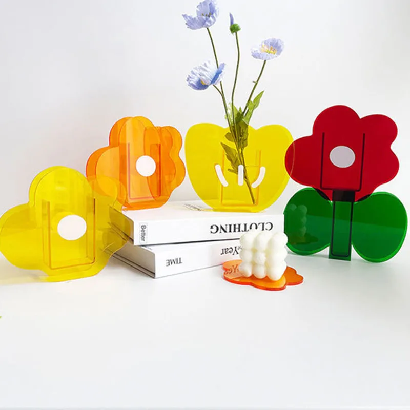 Acrylic Flower Vase Cute Tulip Flowers Tabletop Vase For Decoracion Hogar Moderno Декор Комнаты Vases For Wedding Decor
Acrylic Flower Vase Cute Tulip Flowers Tabletop Vase For Decoracion Hogar Moderno Декор Комнаты Vases For Wedding Decor