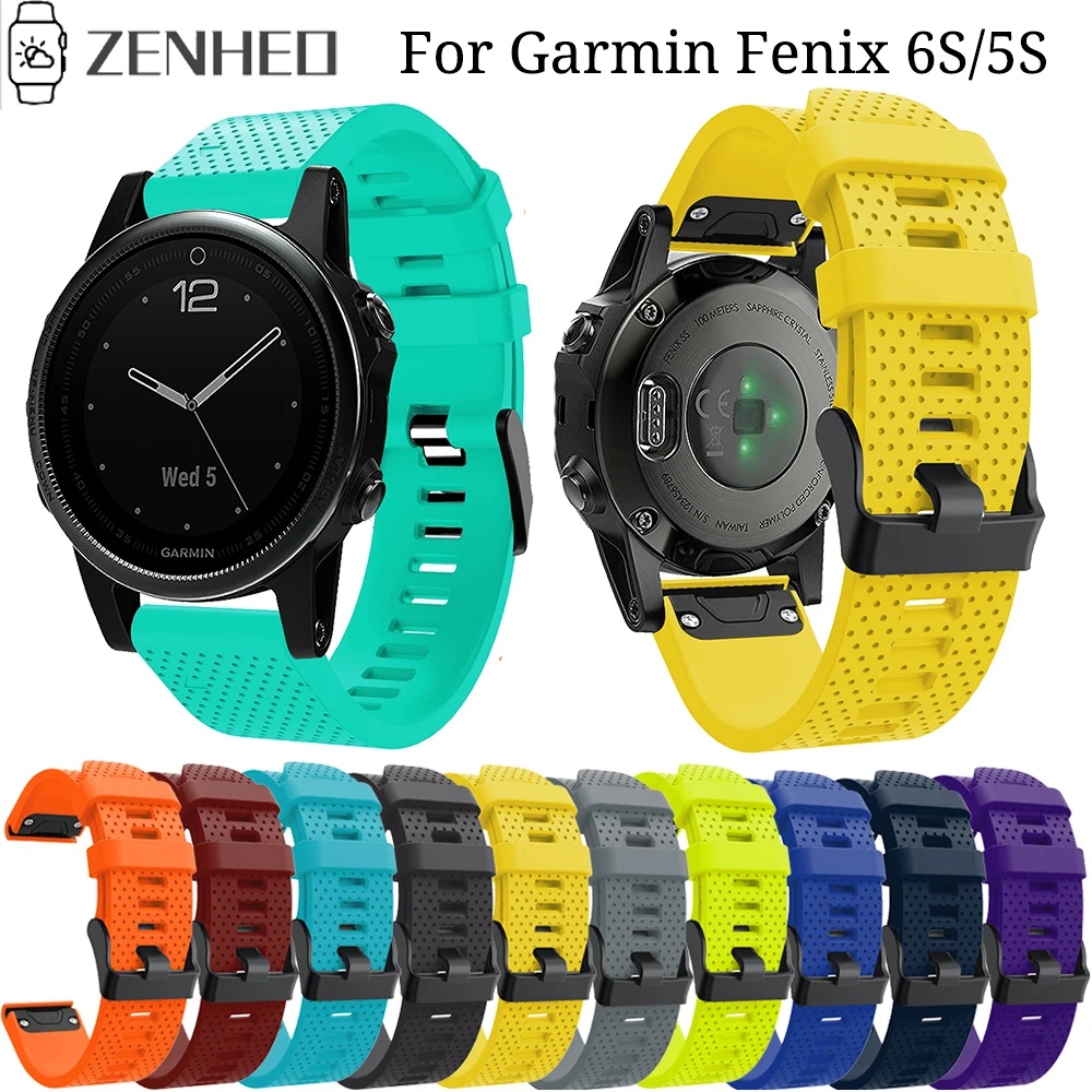 20mm Silicone Strap Quick Release Bracelet For Garmin Fenix 6S/5S Watchband For Garmin Fenix 5S Plus Smart Watch Band
20mm Silicone Strap Quick Release Bracelet For Garmin Fenix 6S/5S Watchband For Garmin Fenix 5S Plus Smart Watch Band