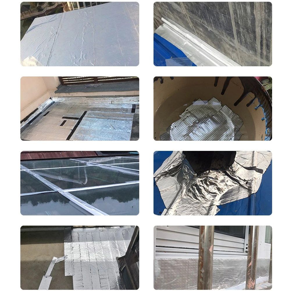 Aluminum Foil Adhesive Tape Waterproof Duct Tape Super Repair Crack Thicken Butyl Waterproof Tape Home Renovation Tools
Aluminum Foil Adhesive Tape Waterproof Duct Tape Super Repair Crack Thicken Butyl Waterproof Tape Home Renovation Tools