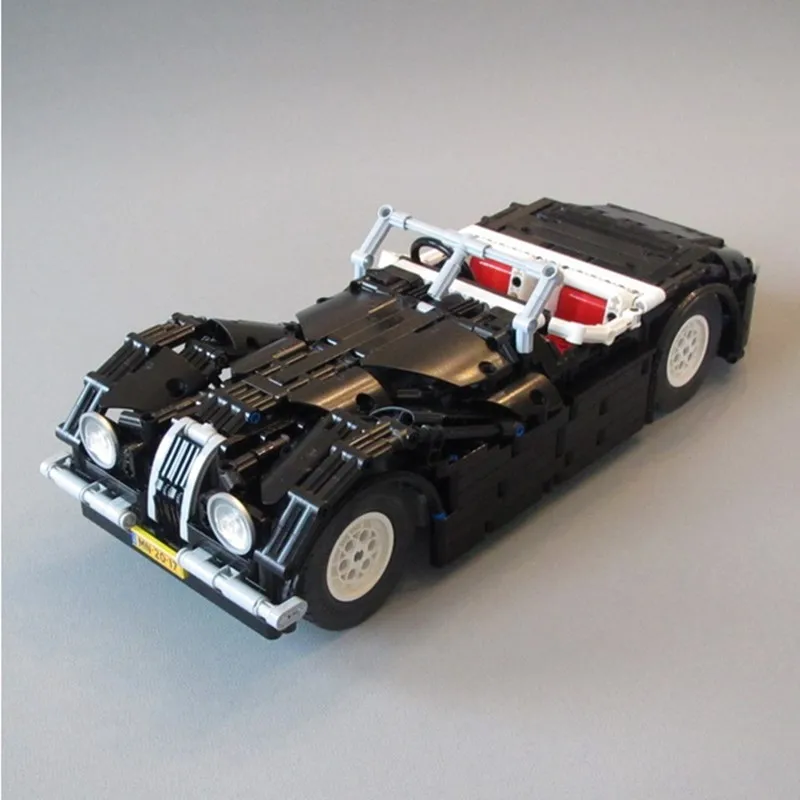 New RC Classic Racing Classic Jaguar Roadster Car Fit Lepinings moc-10690 Technic City Model Building Blocks Kid Boy Gift Toy
New RC Classic Racing Classic Jaguar Roadster Car Fit Lepinings moc-10690 Technic City Model Building Blocks Kid Boy Gift Toy