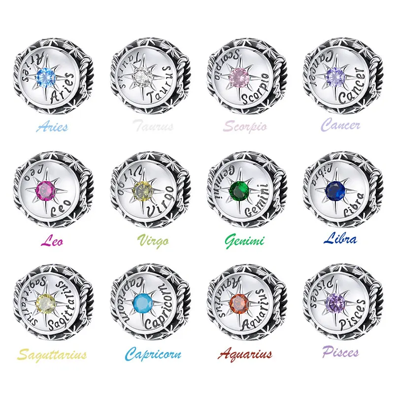 WOSTU New Arrival 925 Sterling Silver Aries Twelve Constellations Charms Beads For Women Fit DIY Bracelet Jewelry DXC1725
WOSTU New Arrival 925 Sterling Silver Aries Twelve Constellations Charms Beads For Women Fit DIY Bracelet Jewelry DXC1725