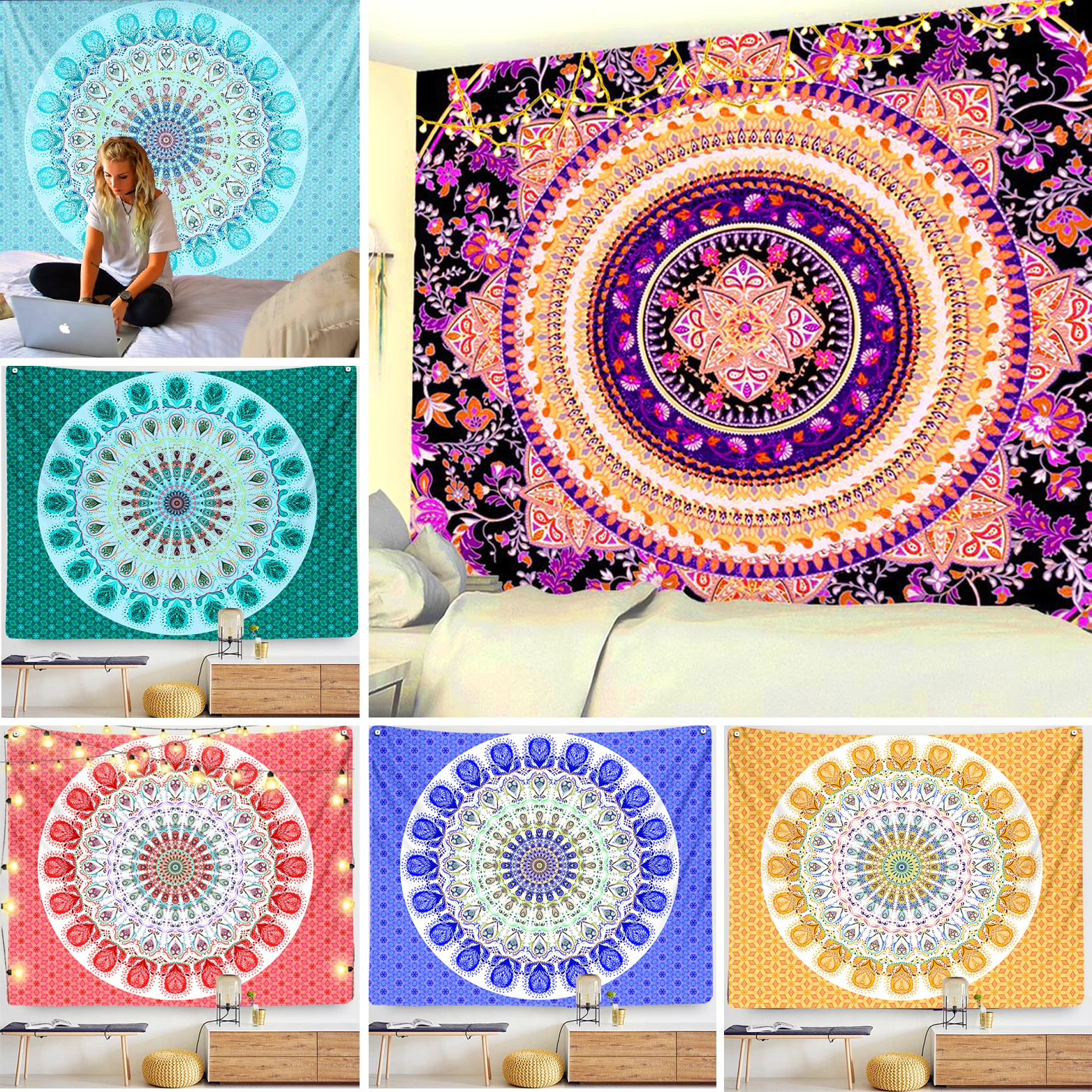 Mandala lace wall decoration boho tapestry wall hanging beach towel thin blanket yoga shawl travel mat printed fabric
Mandala lace wall decoration boho tapestry wall hanging beach towel thin blanket yoga shawl travel mat printed fabric