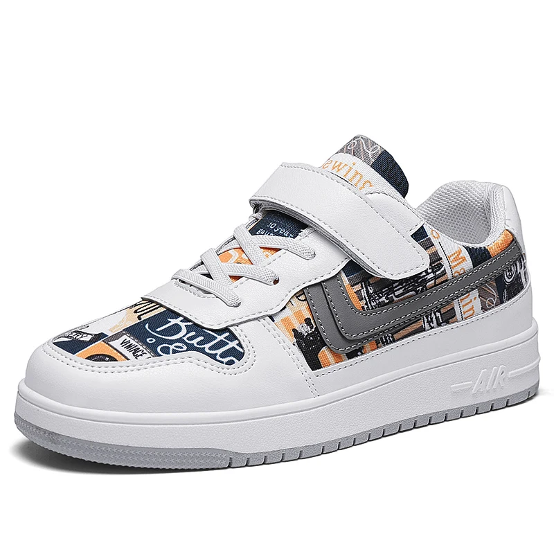 Children Trend Sports Sneakers Original Graffiti Canvas Shoes Boys Outdoor Breathable High Quality Shoes 2021 New Designer 31-40
Children Trend Sports Sneakers Original Graffiti Canvas Shoes Boys Outdoor Breathable High Quality Shoes 2021 New Designer 31-40