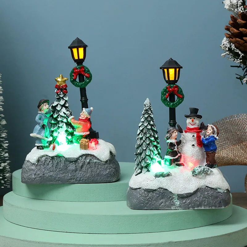 Anime Christmas LED Lighting House Hand-painted Desktop Center Decoration Country Scene Lighting Children's Party Holiday Gifts
Anime Christmas LED Lighting House Hand-painted Desktop Center Decoration Country Scene Lighting Children's Party Holiday Gifts