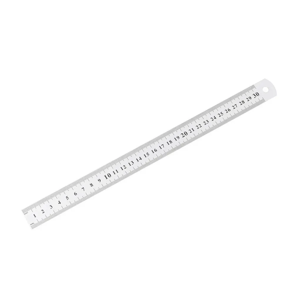 Stainless Steel Metal Ruler 30CM Straight Ruler Measurement Double Sided for Sewing Foot Sewing & School Stationery
Stainless Steel Metal Ruler 30CM Straight Ruler Measurement Double Sided for Sewing Foot Sewing & School Stationery